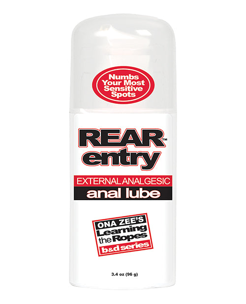 Rear Entry Desensitizing Anal Lube - 3.4 oz
