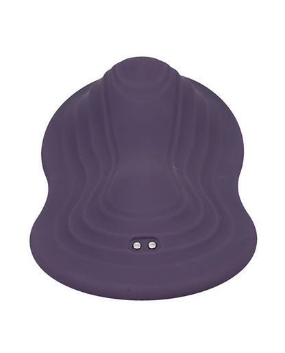 iRide Pleasure Seat Throb Stimulator Rechargeable w/Wireless Remote - Dusty Purple
