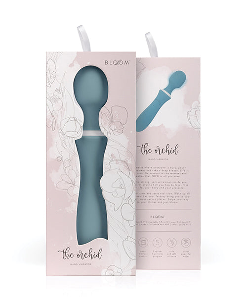 Bloom The Orchid Wand Vibrator - Teal