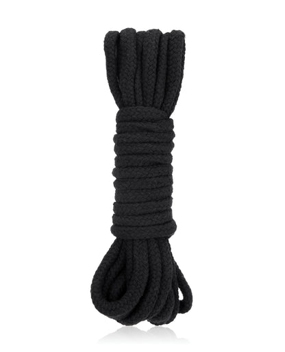 Lux Fetish Bondage Rope - 5m/16 ft Black