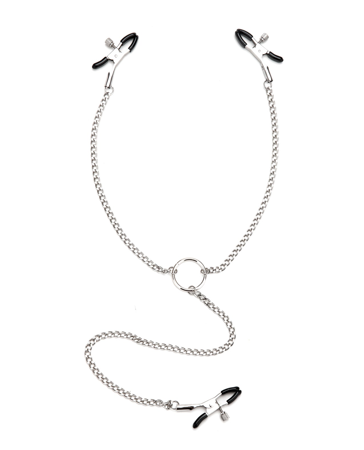 Lux Fetish Adjustable Nipple Clips & Clit Clamp