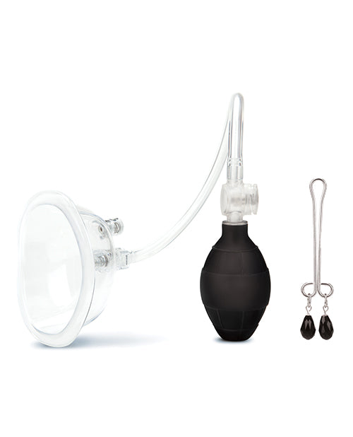 Lux Fetish Deluxe Pussy Pump w/ Quick Release Valves