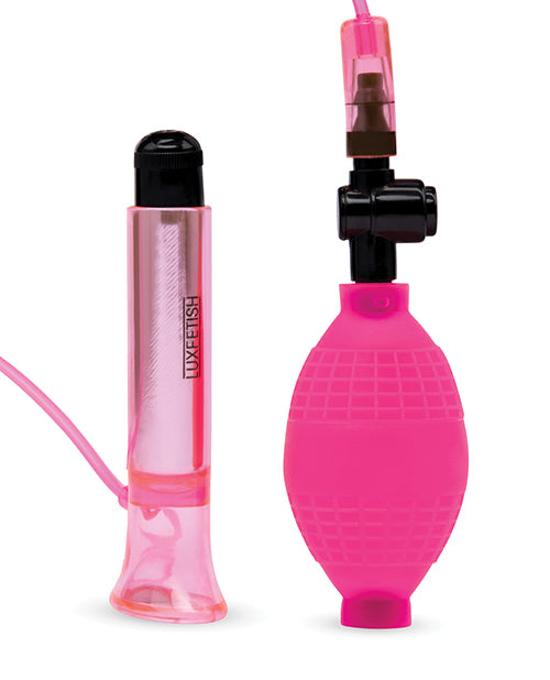 Lux Fetish Vibrating Clitoral Pump - Pink | Eldorado myluxurytoys Lux Fetish Vibrating Clitoral Pump - Pink | Eldorado myluxurytoys