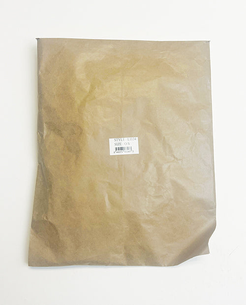 Leather Halter Top & G-String w/Nail Head Details - Black O/S