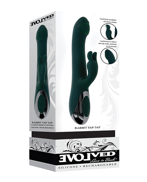 Evolved Rabbit Tap Tap Tapping Rabbit Vibe - Green