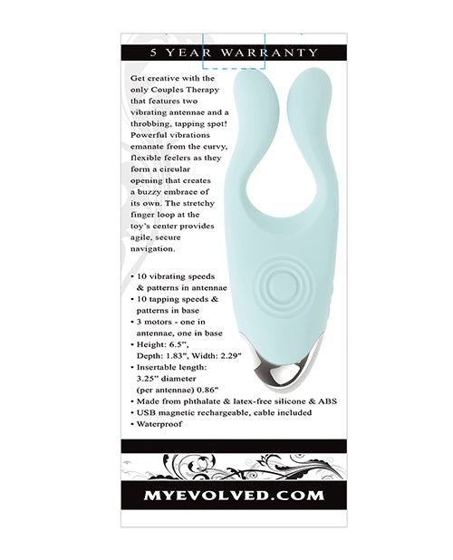 Evolved Couples Therapy Vibrator - Mint