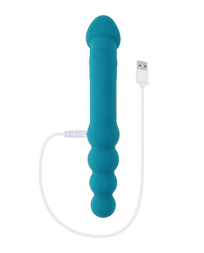 Evolved Evolved Flip Flop Dual-Sided Vibrator - Teal - Image 5