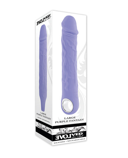 Evolved Large Purple Fantasy 9.5" - Purple