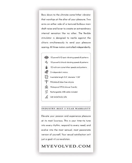 Evolved Bow Down - Purple