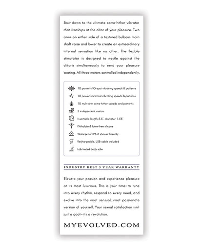 Evolved Bow Down - Purple