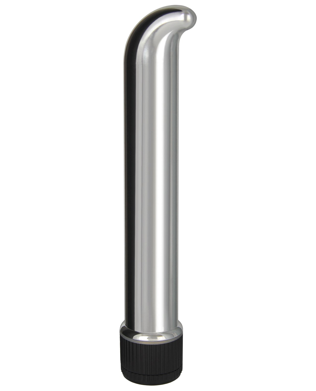 Erotic Toy Company Erotic Toy Company Chrome Classics 7" G Spot Vibe - Silver - Image 5