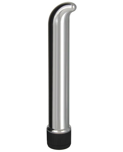Erotic Toy Company Erotic Toy Company Chrome Classics 7" G Spot Vibe - Silver - Image 5