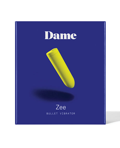 Dame Zee Bullet Vibrator - Citrus