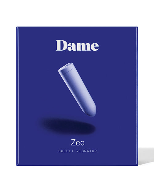 Dame Dame Zee Bullet Vibrator - Periwinkle - Image 2