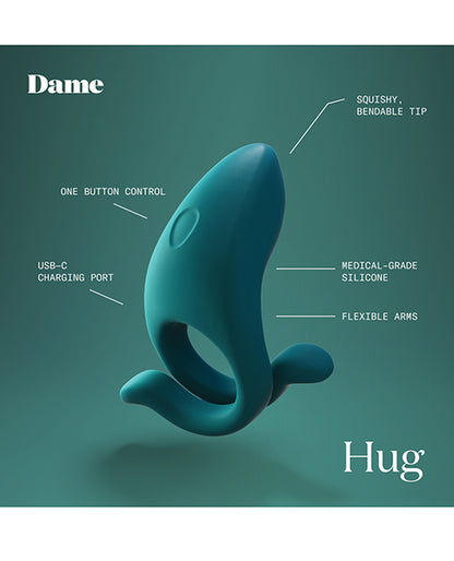 Dame Hug Vibrating Couples Ring - Fir