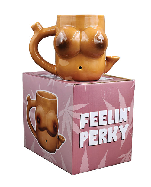 Fashioncraft Novelty Mug - Boobs Brown