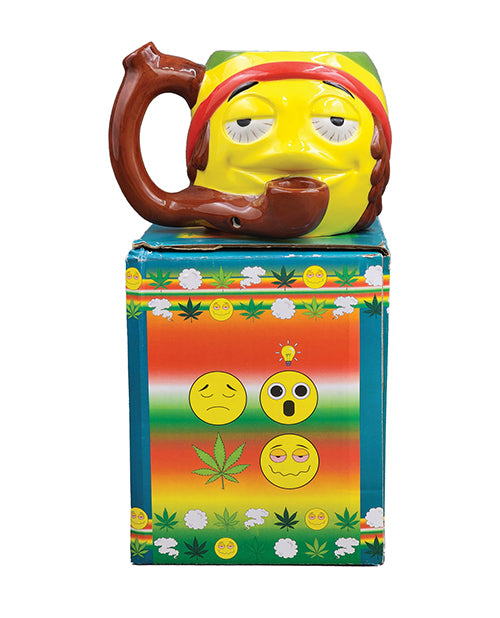 Fashioncraft Novelty Mug - Rasta Emoji