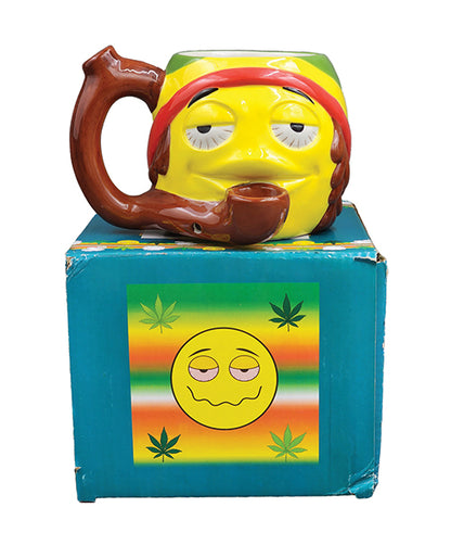Fashioncraft Novelty Mug - Rasta Emoji