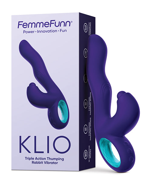 Femme Funn Femme Funn Klio Triple Action Rabbit - Dark Purple - Image 9