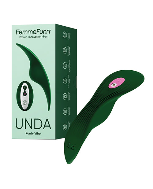 Femme Funn Unda Thin Panty Vibe - Dark Green