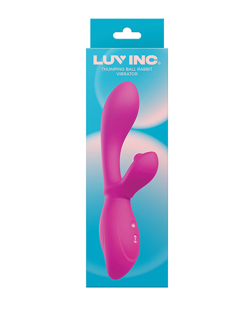 Luv Inc. Thumping Ball Rabbit 10 Vibration Modes | Pink myluxurytoys Luv Inc. Thumping Ball Rabbit 10 Vibration Modes | Pink myluxurytoys