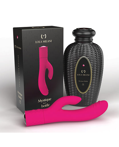 Lola Milani Lola Milani Mystique Rabbit w/Black Bottle - Fuchsia - Image 9