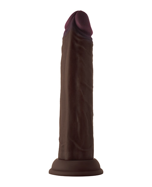Shaft Shaft Model J Flexskin Liquid Silicone 8.5" Dong - Mahogany - Image 3