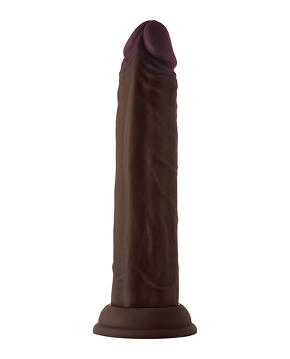Shaft Shaft Model J Flexskin Liquid Silicone 8.5" Dong - Mahogany - Image 3