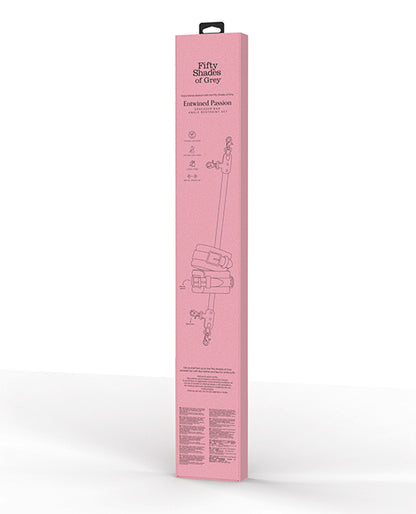 Fifty Shades of Grey Entwined Passion Spreader Bar - Purple