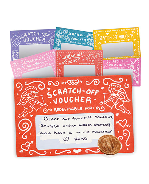 Mini Date Night Shenanigans DIY Scratch Off Vouchers & Coupons