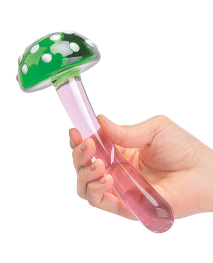 Glas 7.5" Magic Mushroom Dildo