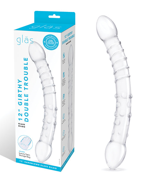 Glas 12" Double Trouble Dildo