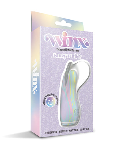 WINX Fancy Flutter Squishy Silicone Vibrator - Multi-Color