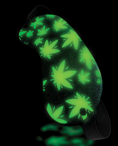 Stoner Vibes Glow in the Dark Blindfold