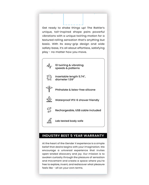 Gender X The Rattler - Green