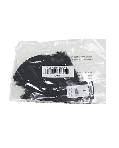 House of Desire Lana Sheer Lace V-Thong - Black 3X/4X - Image 4