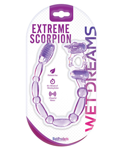 Hott Products Wet Dreams Extreme Scorpion - Purple