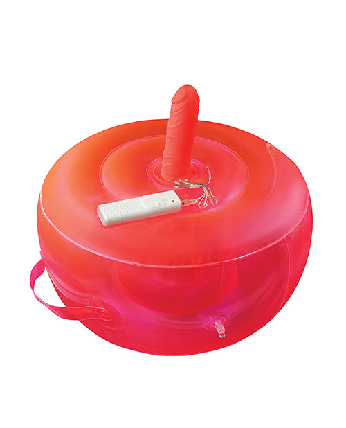 Bouncy Banger Inflatable Cushion w/Vibrating Dildo