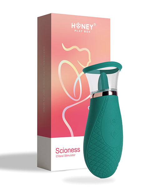 Honey Play Box Scioness Sucking and Licking Clitoral Stimulator - Green - Image 2