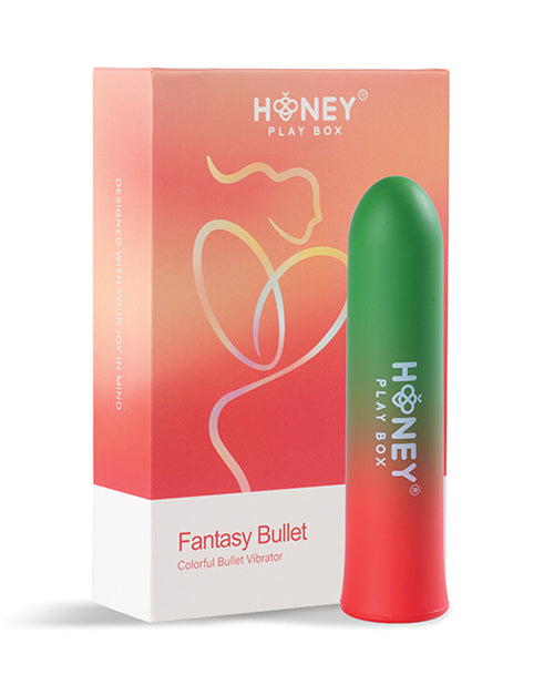 Fantasy Color Gradient Bullet Vibrator - Yellow