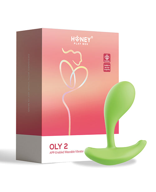 Oly 2 Pressure Sensing App-Enabled Wearable Clit & G Spot Vibrator - Green