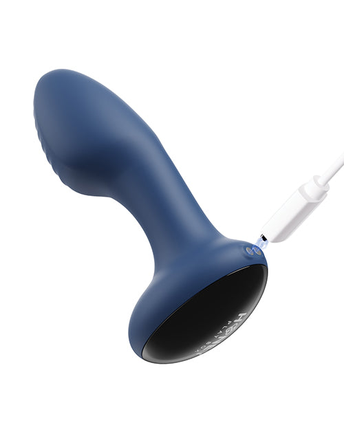 Frenzy Rotating Butt Plug - Blue