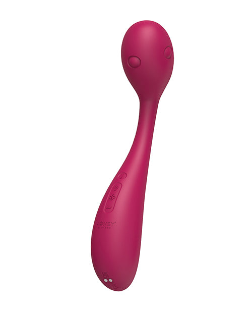 Puff App-Controlled Inflatable Kegel Ball - Dark Red