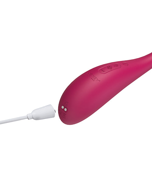 Puff App-Controlled Inflatable Kegel Ball - Dark Red
