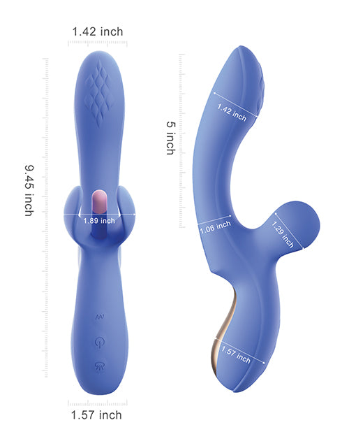 FORTEXA Kinky Finger Flapping Clit & G-Spot Vibrator with App Control
