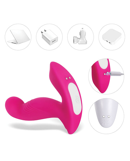 Crave G-Spot Vibrator w/Rotating Head - Pink