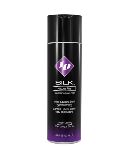 ID Silk Natural Feel Lubricant - 4.4 oz Flip Cap Bottle