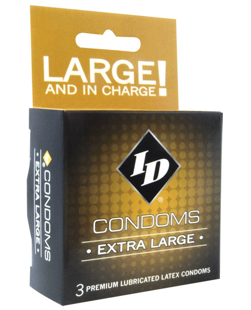 ID Extra Large Condoms - Box of 3