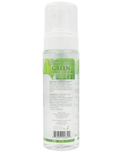 Intimate Earth Intimate Earth Foaming Toy Cleaner - 200 ml Green Tea Tree Oil