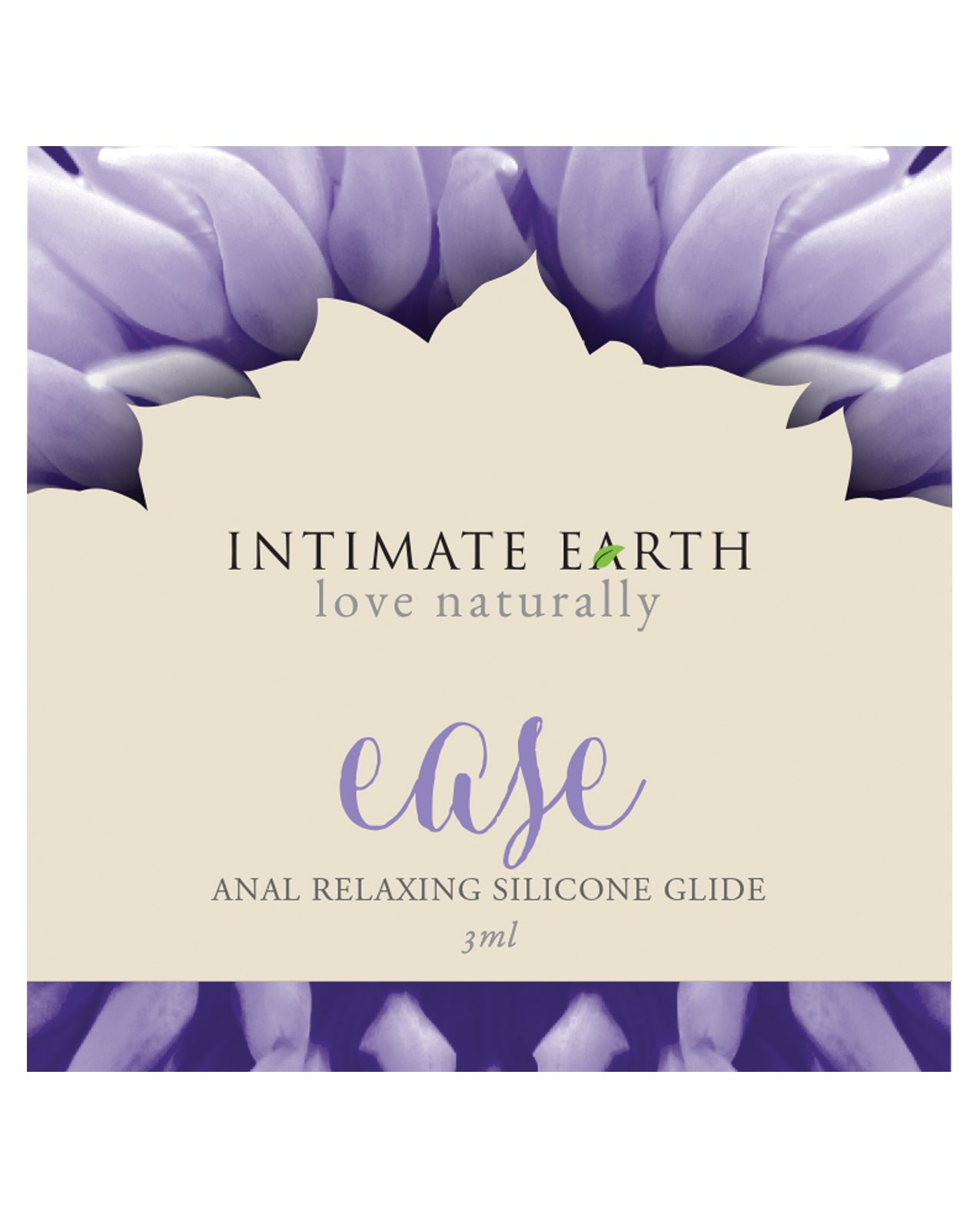Intimate Earth Soothe Ease Relaxing Bisabolol Anal Silicone Lubricant Foil - 3 ml